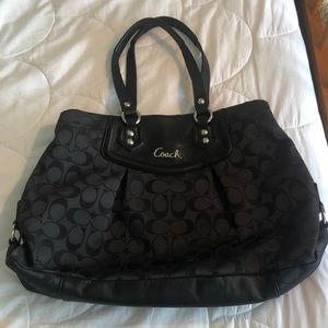 Coach cloth purse